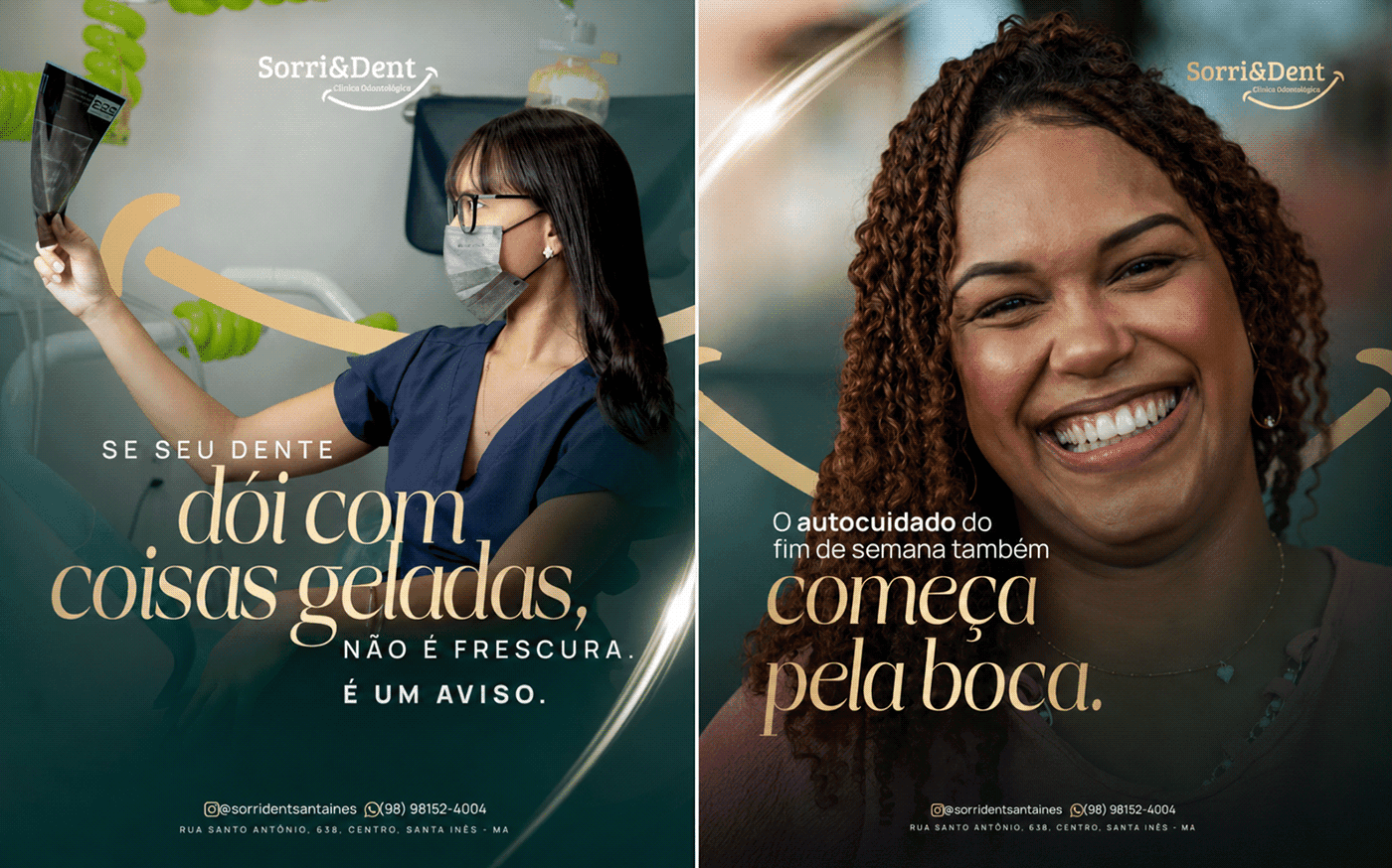 Capa do projeto POSTS SOCIAL MEDIA - ODONTOLOGIA