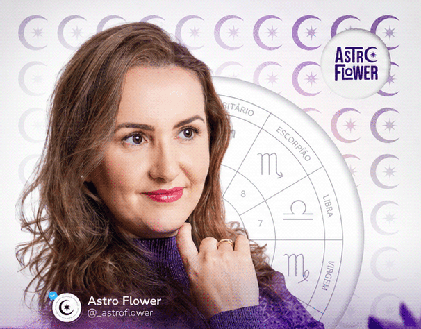 Capa do projeto POST SOCIAL MEDIA - ASTROLOGIA E TERAPIA FLORAL